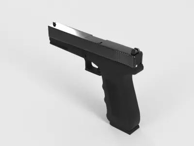 Glock 21 3D Model 3D model
