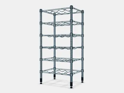 OMAR Bottle shelf 3D model