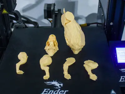 Fallout 4 Mutant Hound 3D print model