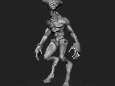 Alien Grunt Free 3D model
