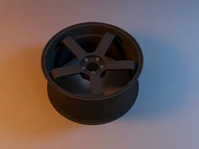 Advan Racing GT Low-poly 3D model