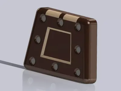 A5M4 Headrest 3D print model