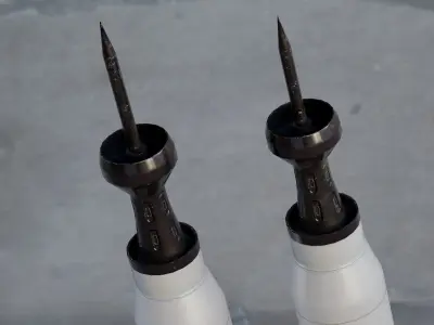 Israel 120MM Shell Series M329 M339 M322 M338 Low-poly 3D model