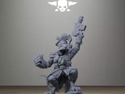Raticus Officer 3D print model