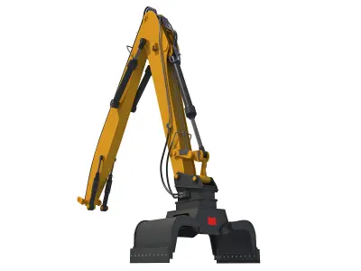 Backhoe Loader 3D model