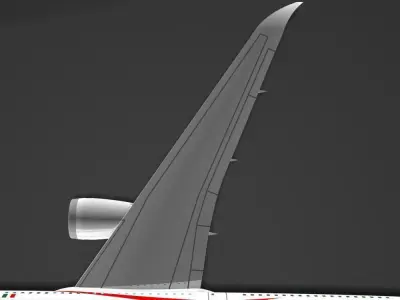 Aeromexico 787-9 Dreamliner 3D model