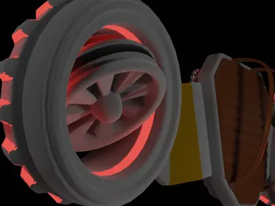 MechWingsModel Free 3D model