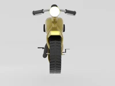 Motorcycle TIZ AM-600 3D model