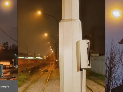 Old street light 05 Free 3D model