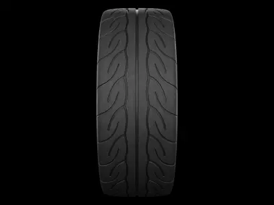Yokohama Advan Neova AD08 Semi-Slick Tyre Free 3D model