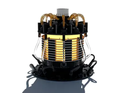 Fusion Furnace 1-12 Scale Blackseries 3D print model