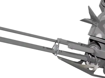 TUSAS T-129 Atak 3D model