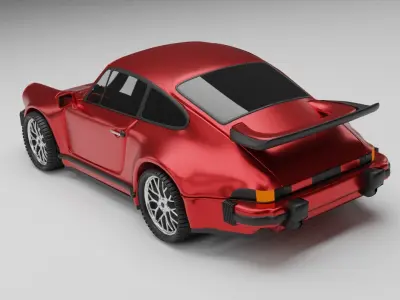 porsche-911-turbo porsche Free 3D model