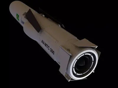 AV-MTC 300 - Cruise missile 3D model