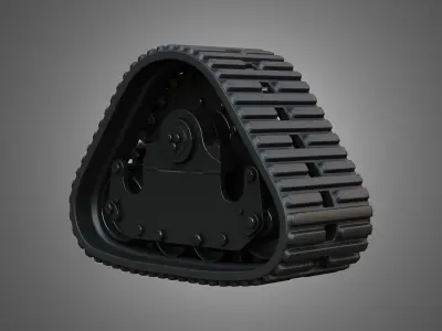 S76 Skid Steer Crawlers 3D model