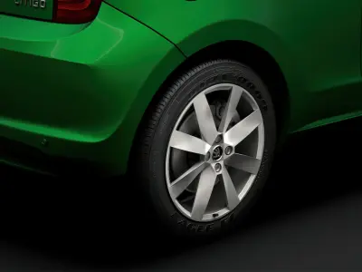 Skoda Citigo 2020 wheel 3D model