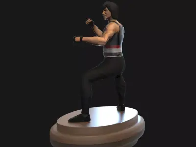 Jackie Chan Wheel of meals 3D print model