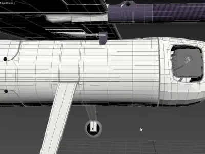 UAV Penguin B Industrial Flying Drone 3D model