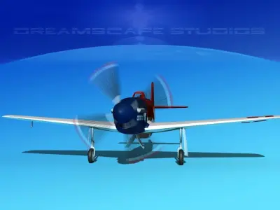 P-51 Mustang Sport V05 3D model