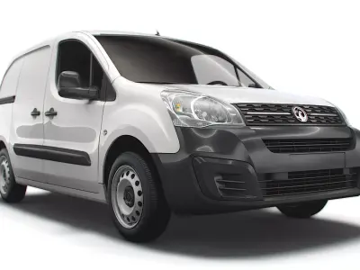 Vauxhall Combo Cargo L1 2017 3D model