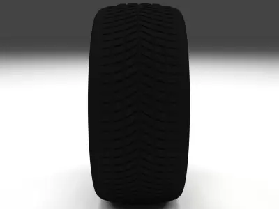 BBS Wheel Gold 3D model