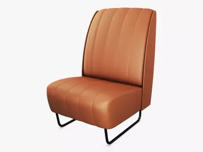 Retro Car Seat M 1 3D model
