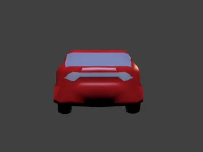 Dodge Dart GT 2013 no interior Free low-poly 3D model
