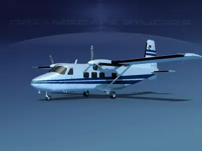 Harbin Y-12 II V03 3D model