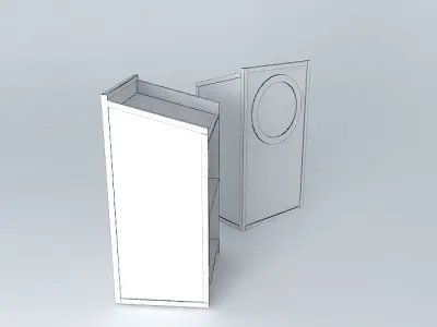 Podium Rectangular Free 3D model