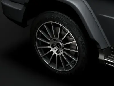 Mercedes Benz G 550 2020 wheel 3D model
