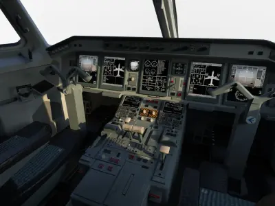 Embraer 190 3D model