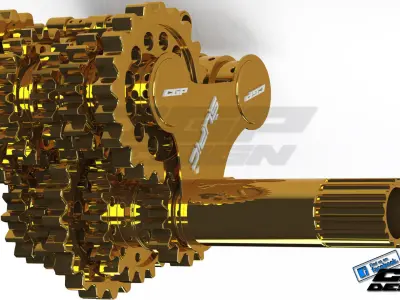 PINKI transmissiondesigned by upi Free 3D model