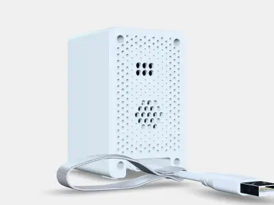 VINDSTYRKA Air quality sensor 3D model