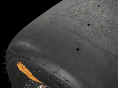 Hoosier Asphalt Short Track 1070 3D model