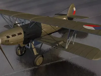 Avia B-534 Early Variant 3D model