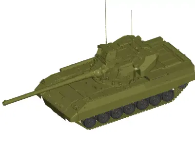 tank t-95 3D model