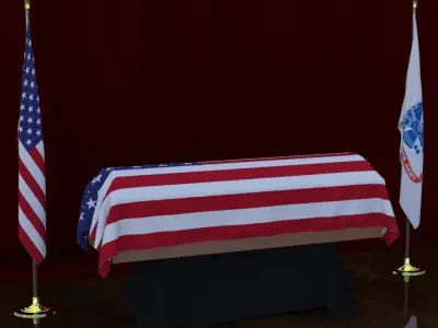 Flags Galore 3D model