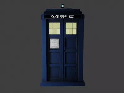 TARDIS 3D model