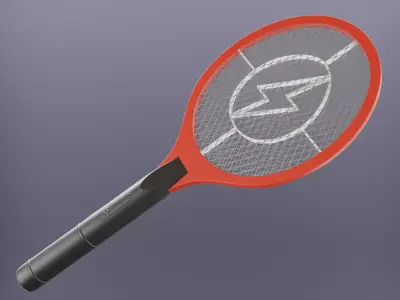 Mosquito Racket Swatter 3D model