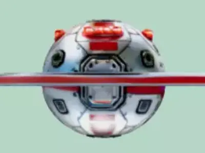 Modular Sci-Fi   Low-poly 3D model
