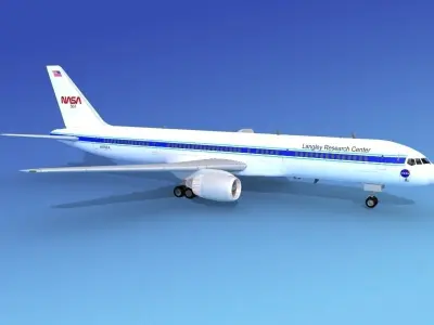 Boeing 757-200 NASA 3D model