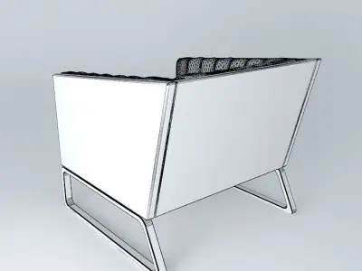 Armchair Combo Free 3D model