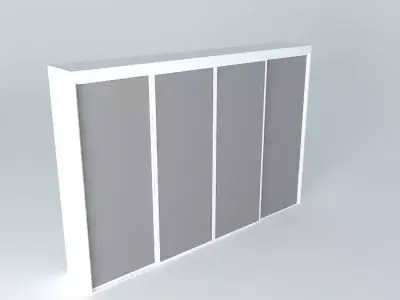 Detailed closet with clothes and boxes Free 3D model