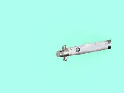 Italian Stiletto Knife Low-poly 3D model