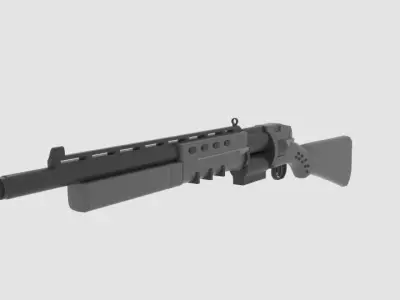 Etrigan Shotgun 3D model
