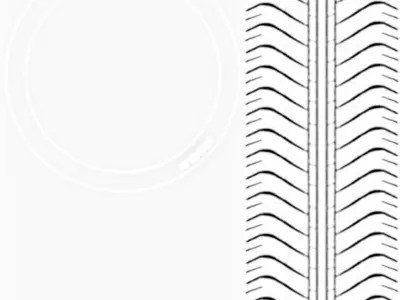 Low poly Wheel tire Low-poly 3D model