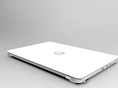 Hp pavilion 14 notebook Low-poly 3D model