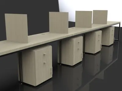 Production Facility 3D model