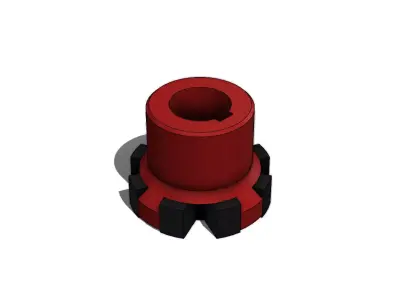 Acoplamento GM 05 40 Coupling 3D model