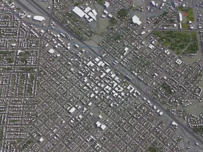 Nampa Low-poly 3D model